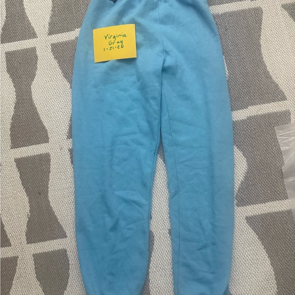Aviator Nation Aqua Smiley Sundown Sweatpants Size Small Excellent Condition - Picture 2 of 5